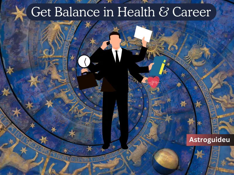 Get balance in health and career creative